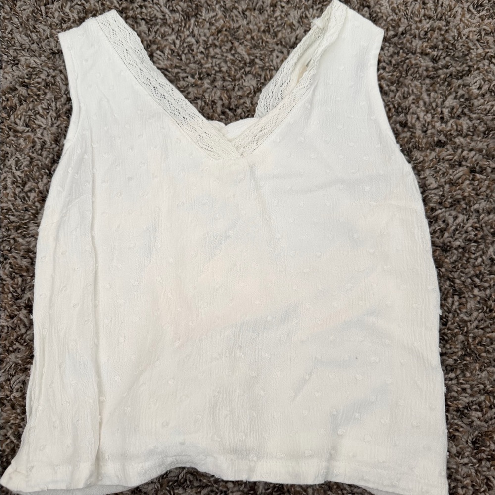 Idyllwind Cream Lace Women's Tank Top
